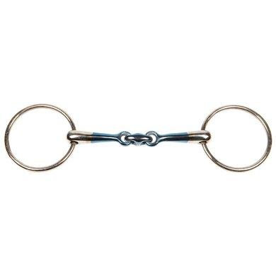 Harrys Horse Loose Ring Snaffle Anatomic Double Jointed Sweet Iron 14mm