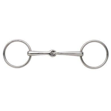Shires Jointed Mouth Snaffle RVS